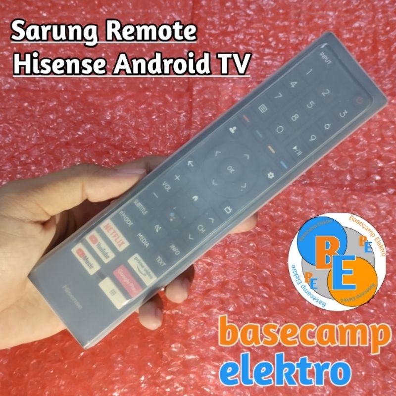 Sarung Remote TV HISENSE Android TV