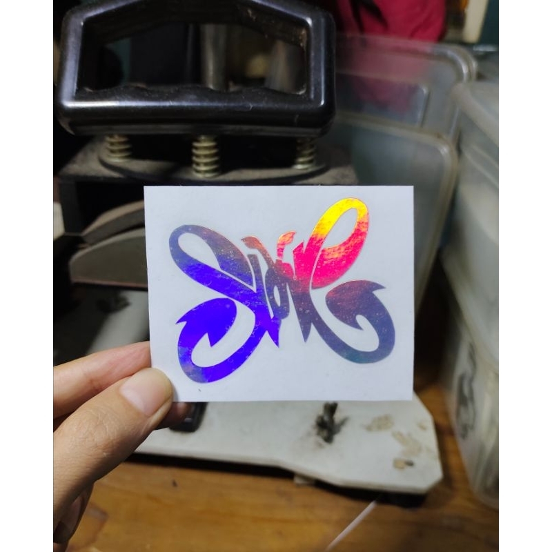 

stiker slank custom cutting stiker murah