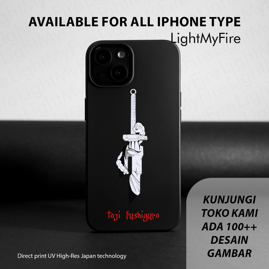 iPhone case Toji Fushiguro Jujutsu Kaisen Casing iPhone Anime
