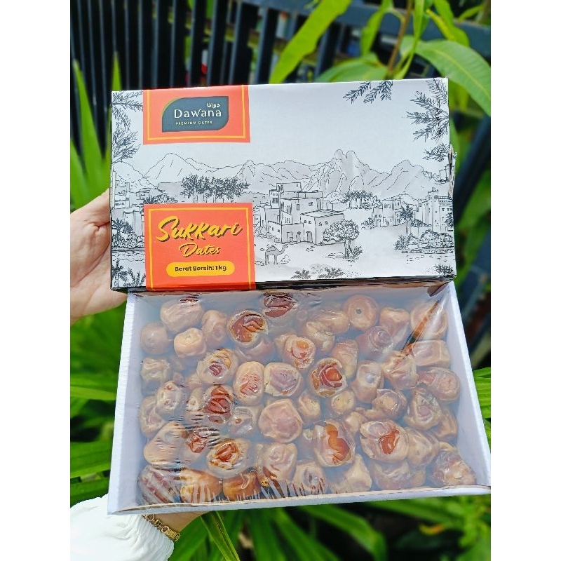 

Kurma Sukari Premium repack atau Kurma Raja NR kurma sukari dawana premium Madinah 1kg Kurma Enak, Legit Pengiriman Balikpapan Kalimantan