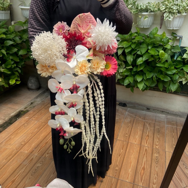 wedding bouque, wedding buket, buket bunga nikahan, wedding bouqet, bunga untuk pengantin