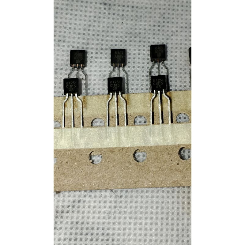 TRANSISTOR PER 10 PASANG C1815/A1015  ORIGINAL KEC