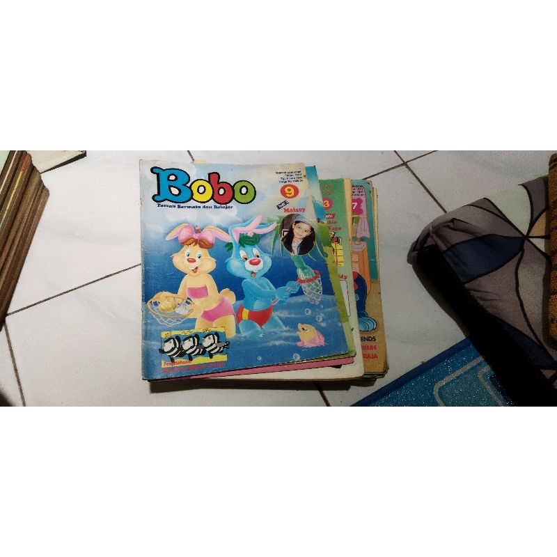 paket majalah bobo tahun 1990