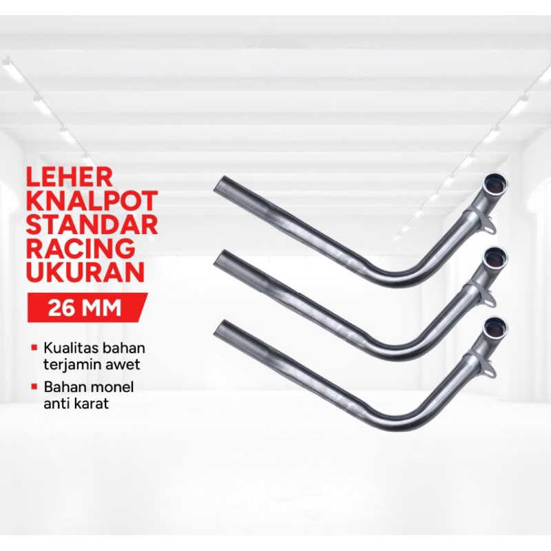 Leher pipa knalpot inlet 26 beat fi beat karbu scoopy fi beat deluxe