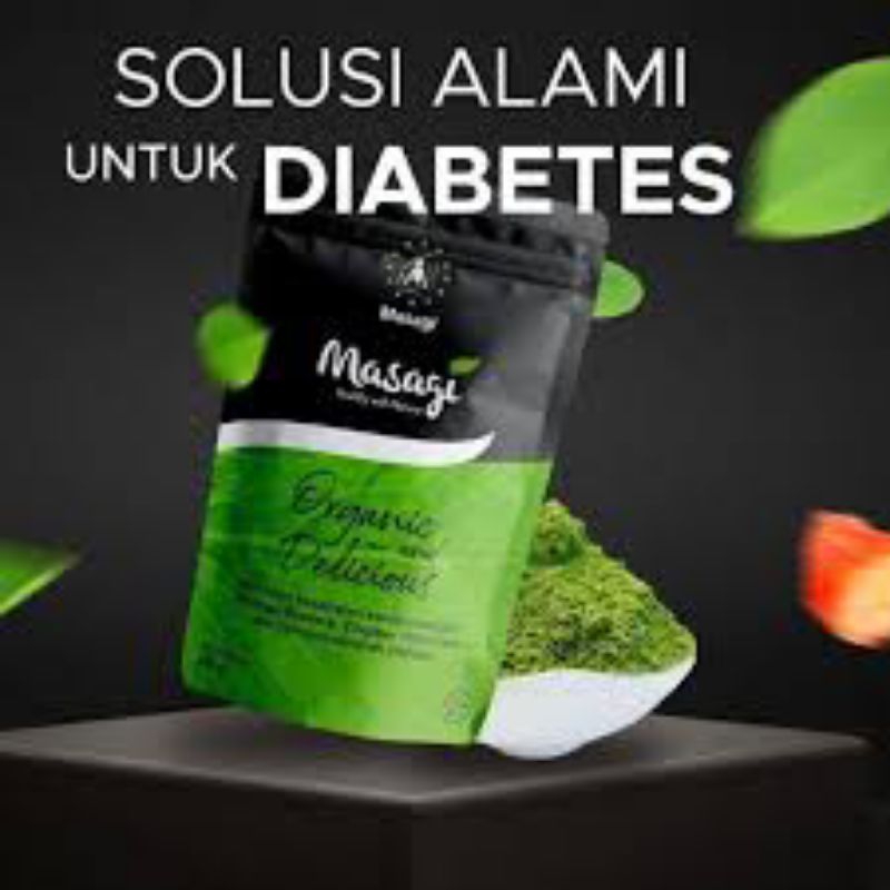 

Masagi 215 gram Obat Herbal Diabetes Original 100% Ampuh Menyehatkan Pankreas Gula Darah Luka Diabet Stroke Rabun Kesemutan dan Meningkatkan Stamina
