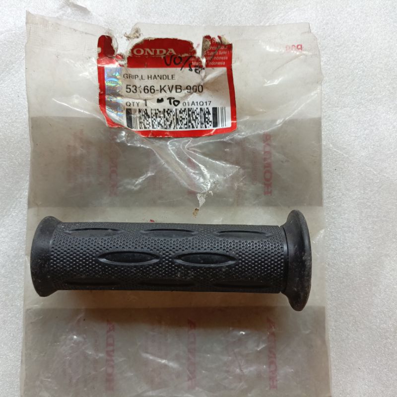 GRIP L HANDLE HAND GRIP KIRI HONDA VARIO 110 KARBU BEAT KARBU ORIGINAL