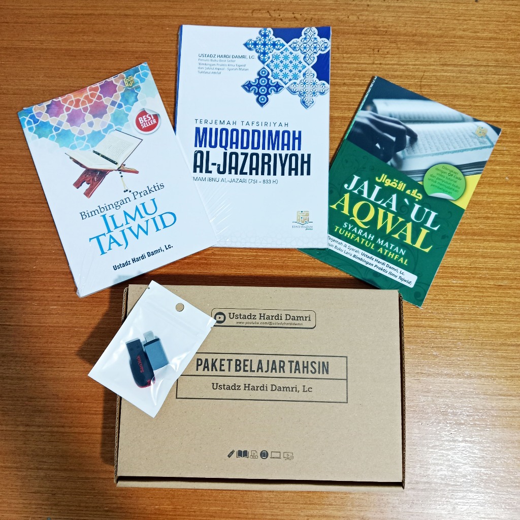 Paket Belajar Ilmu Tajwid bersama Ustadz Hardi Damri, Lc
