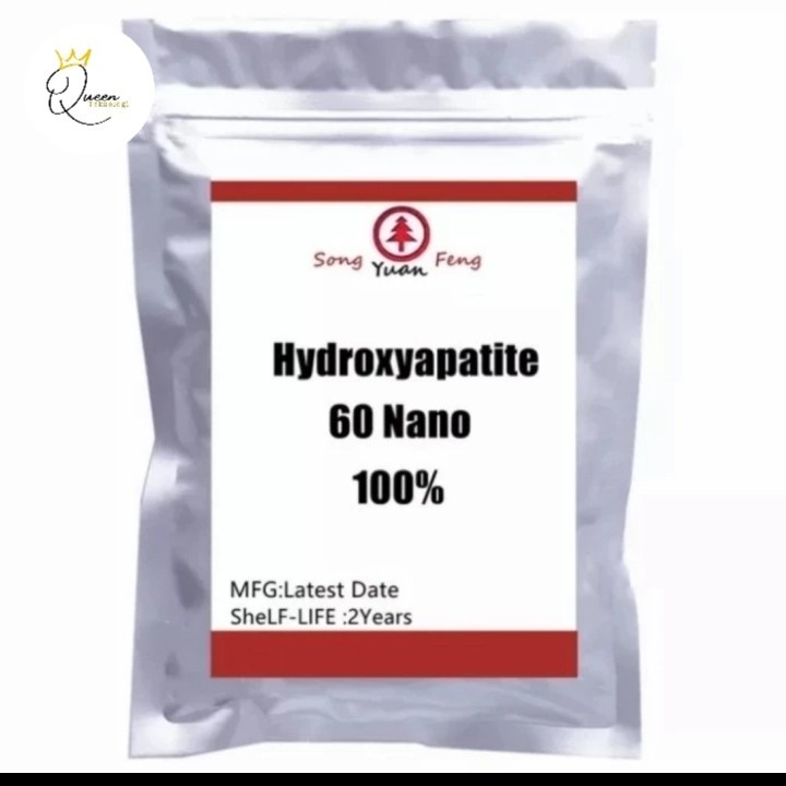 Hydroxyapatite Powder HAP 99% Pure 60 Nano Kemasan 10gr Biomaterial
