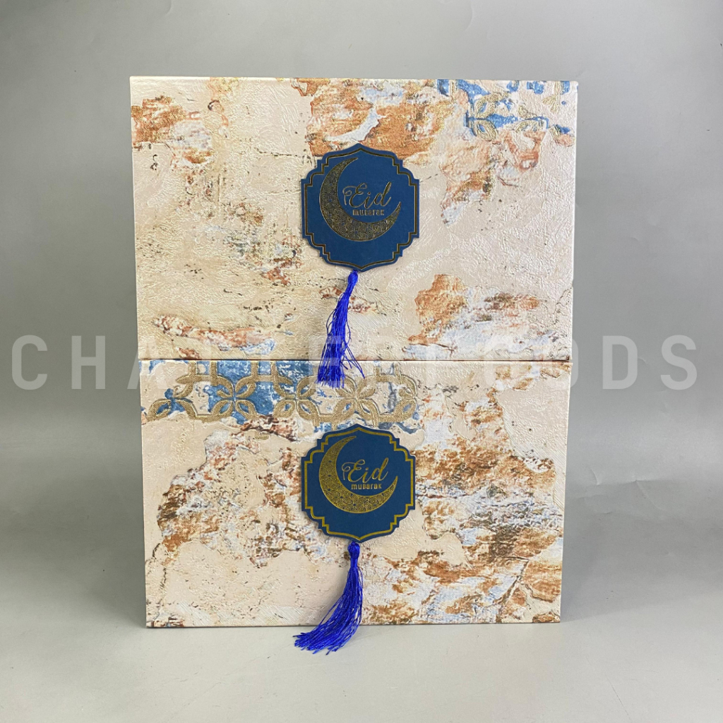 

Box Hardtop 3 Toples 350gr/ Box Hampers Kue Kering Lebaran Navy/ Kotak Edisi Lebaran Kue Kering