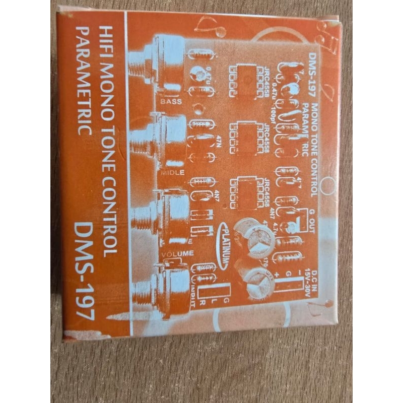 DMS-197 HIFI MONO TONE CONTROL PARAMETRIC