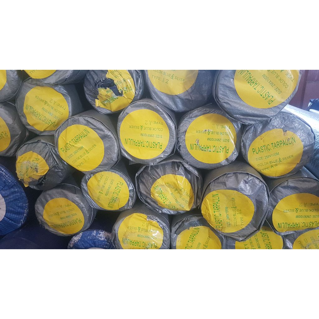 Terpal Tipe A2 | Terpal A2 Roll-Gulungan Ukuran 2x100 Meter