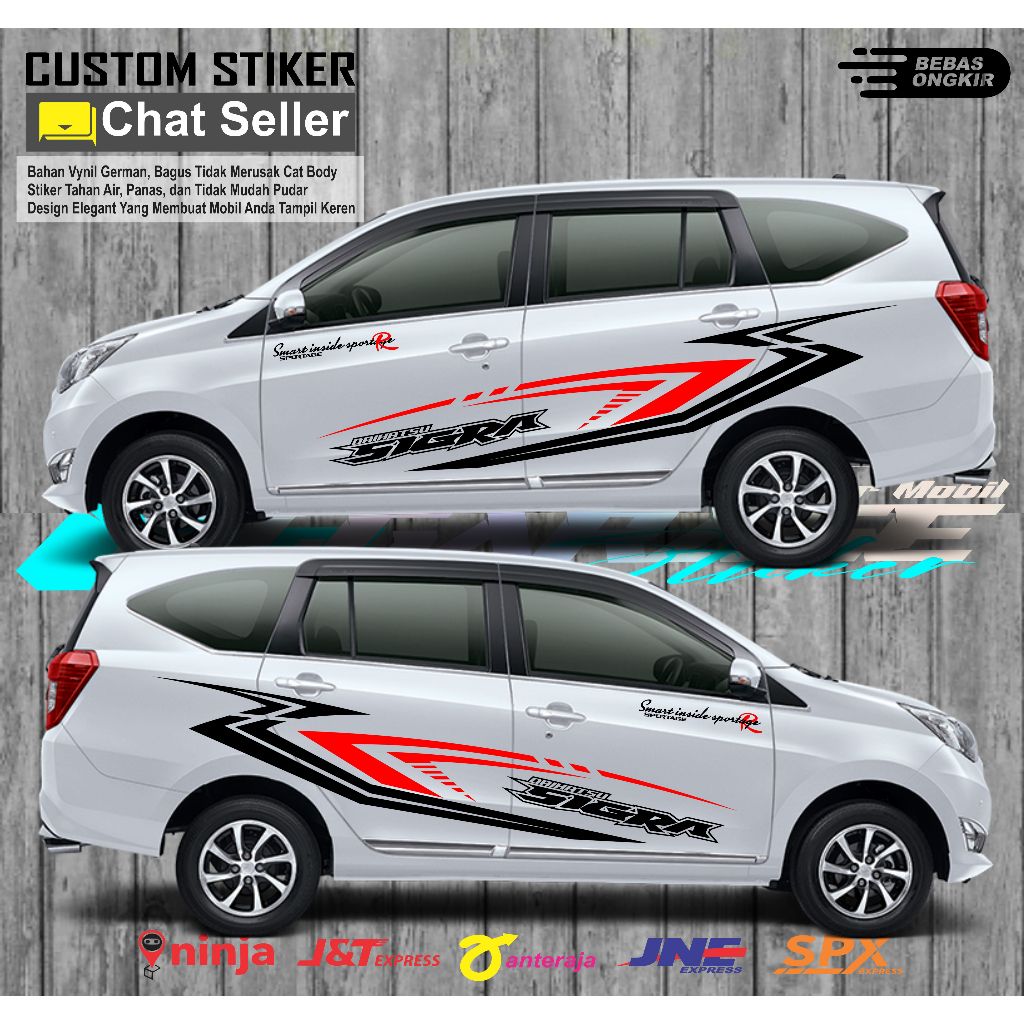 Sticker mobil sigra-calya sticker list terlaris mobil sigra-calya stiker keren termurah mobil sigra 