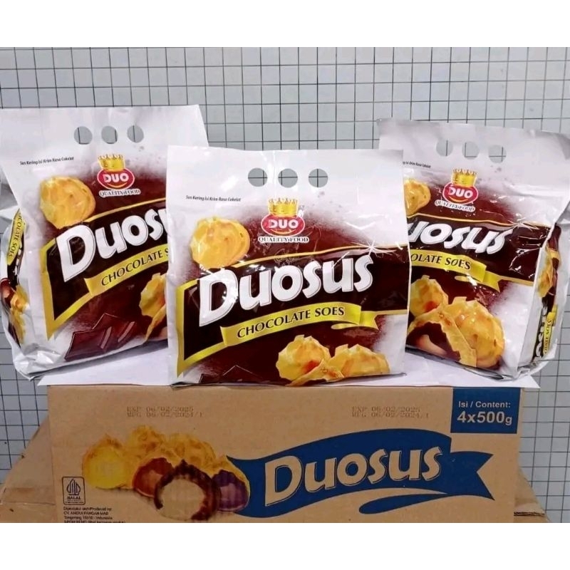 

DUOSUS COKLAT KUE SUS MINI 500 GRAM