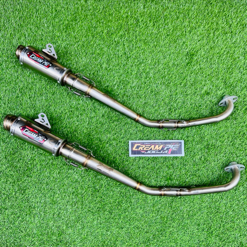 Knalpot creampie jupiter Z1 CP2 RX CP3 Afr Racing roadrace stenlis