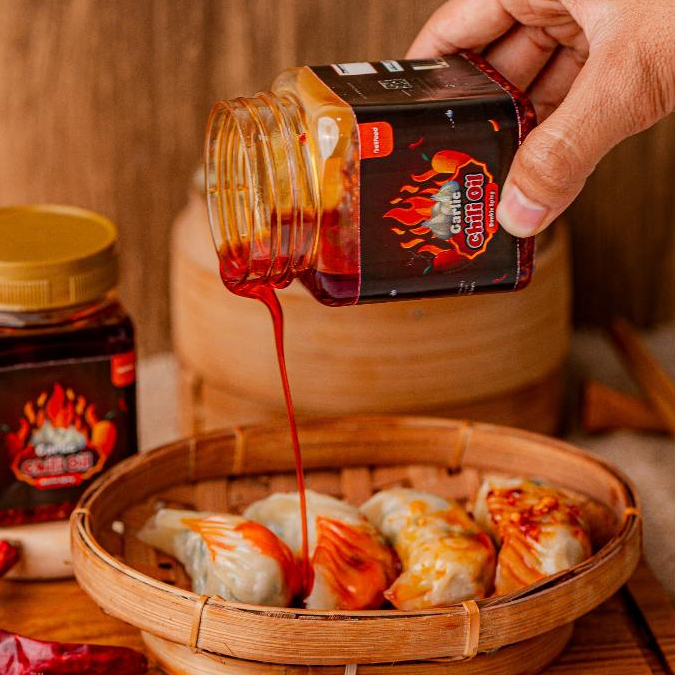 

Gelifood - Garlic Chilli Oil Double Spicy Sambal Serbaguna Super Pedas Dan Gurih 150gr