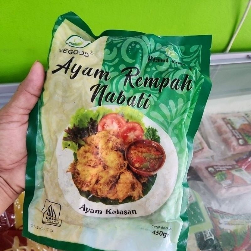 

AYAM REMPAH NABATI 450GRAM VEGOOD / VEGAN - VEGETARIAN