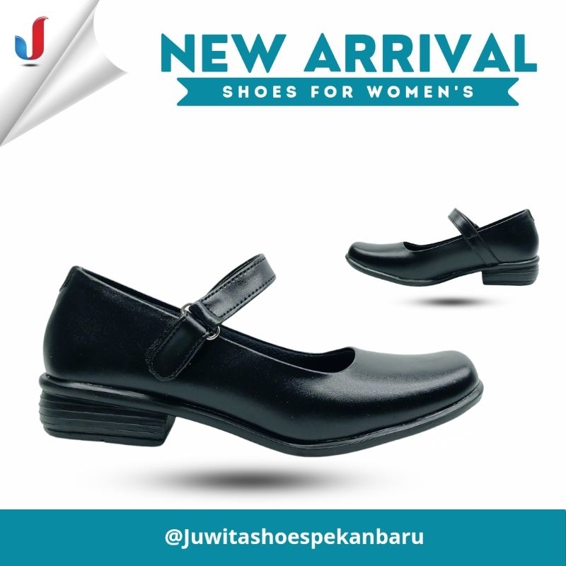 Sepatu pantofel cewek wanita model paskibraka