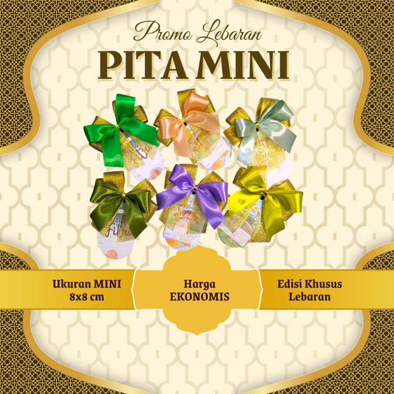 

Pita Hampers Lebaran / 8x8cm / tidak Po
