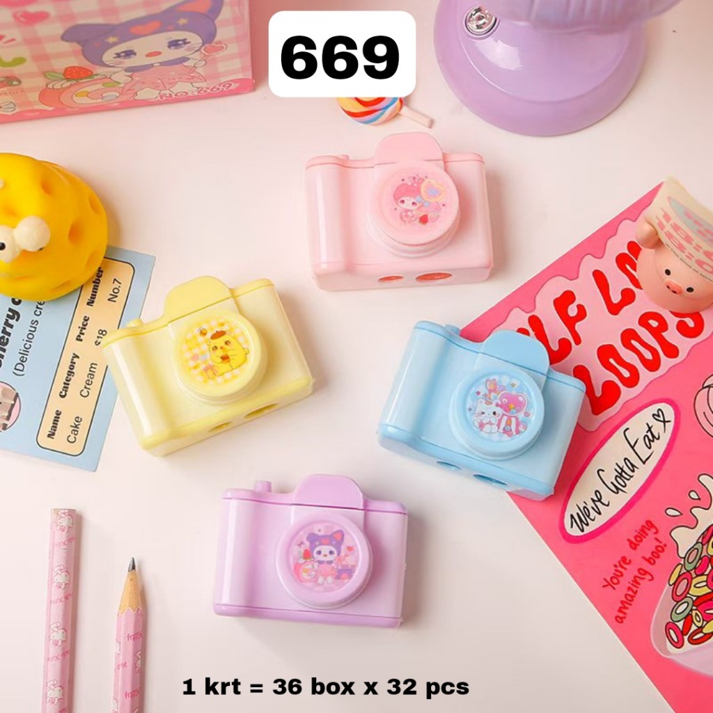 

MJ Rautan Pensil FJ-688 / Rautan / Serutan Pensil / Serutan