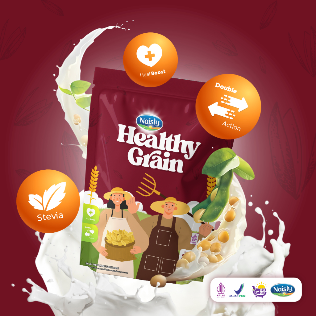 

Ay00! Healthy Grain Multigrain Sehat untuk Hipertensi Diabetes Kolestrol dan Jantung