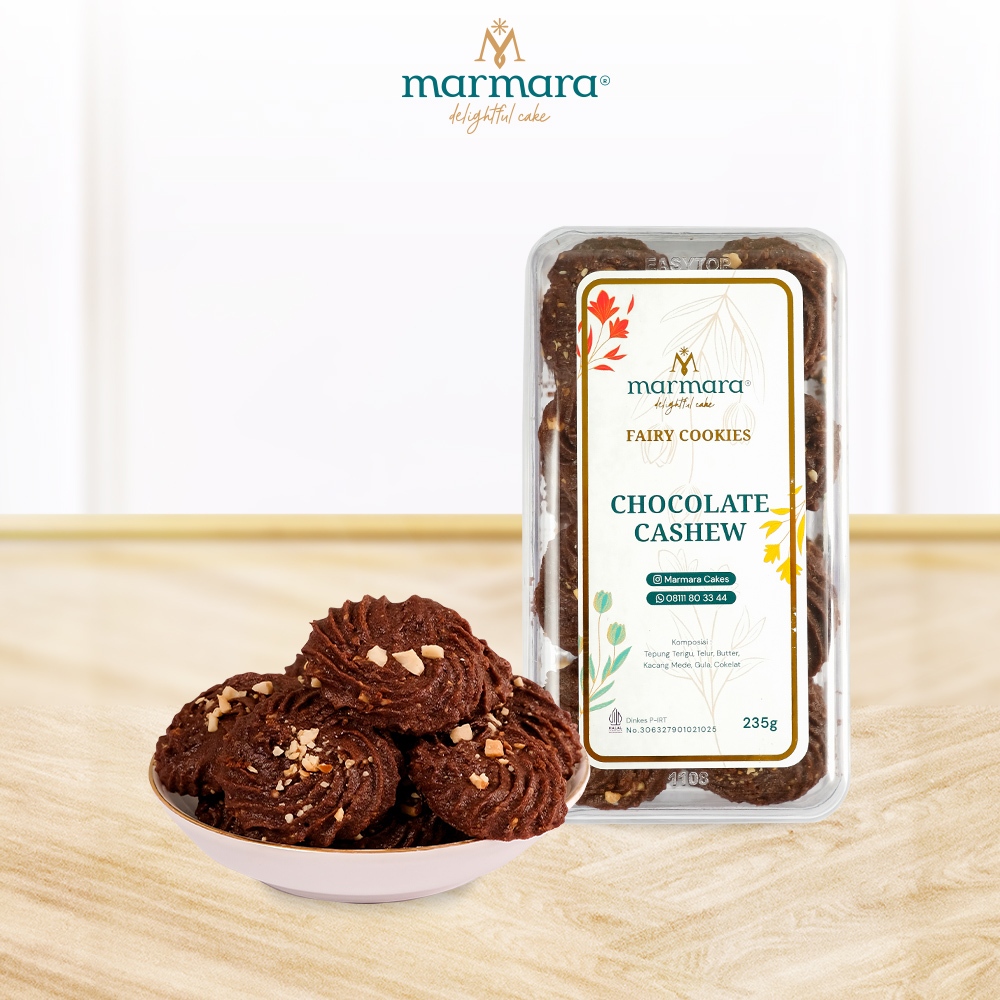 

Marmara Cakes - Fairy Cookies - Chocolate Cashew