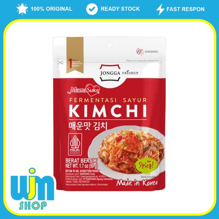 

Jongga Kimchi Sawi Korea Spicy 50gr