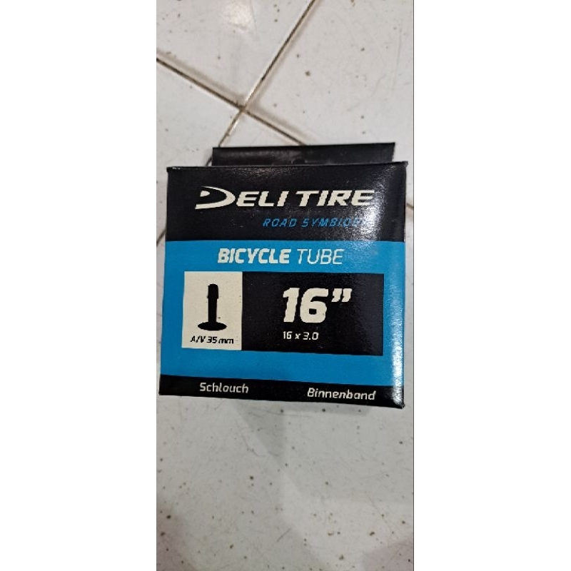 Ban Dalam sepeda anak jumbo ukuran 16x3.0 Delitire