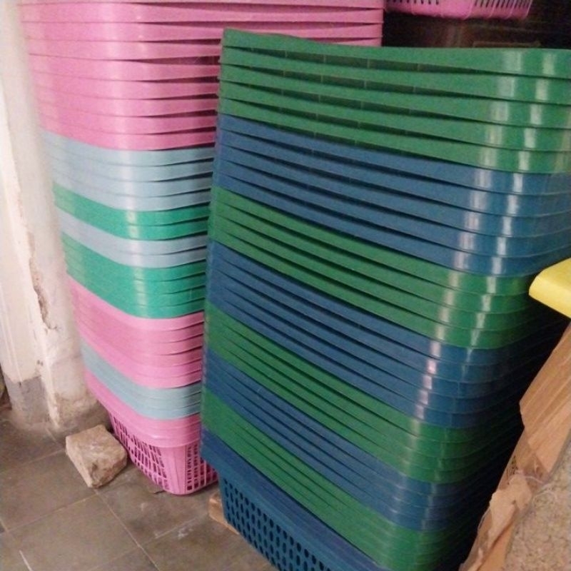 Keranjang Pakaian / Baju Plastik Segi TABITHA Medium Laundry Basket