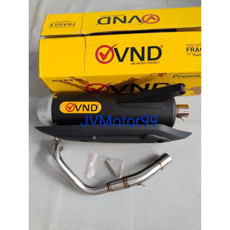 knalpot racing vnd roulette beat fi/ beat karbu / vario 110 knalpot vnd