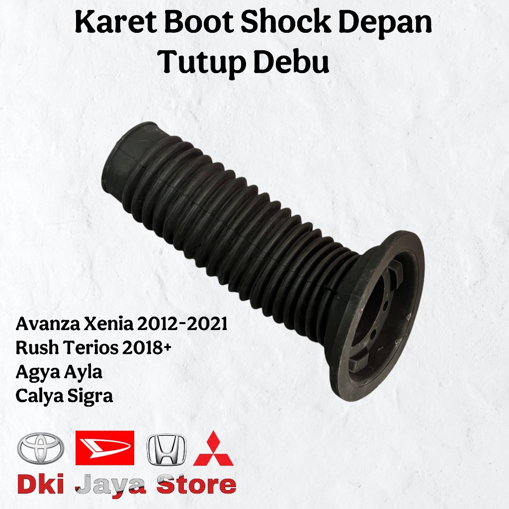 BOOT SHOCK DEPAN VELOZ ALL NEW AVANZA XENIA AGYA AYLA RUSH TERIOS- KARET BOOT SHOCK VELOZ