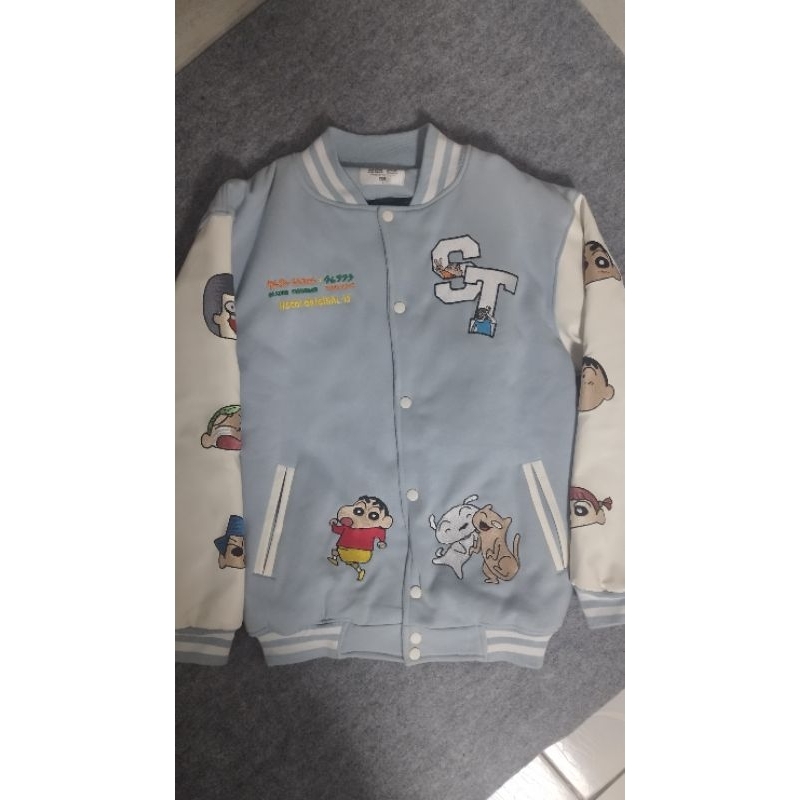 HSCO Varsity Jacket Frons Shinchan X Tahilalats size m