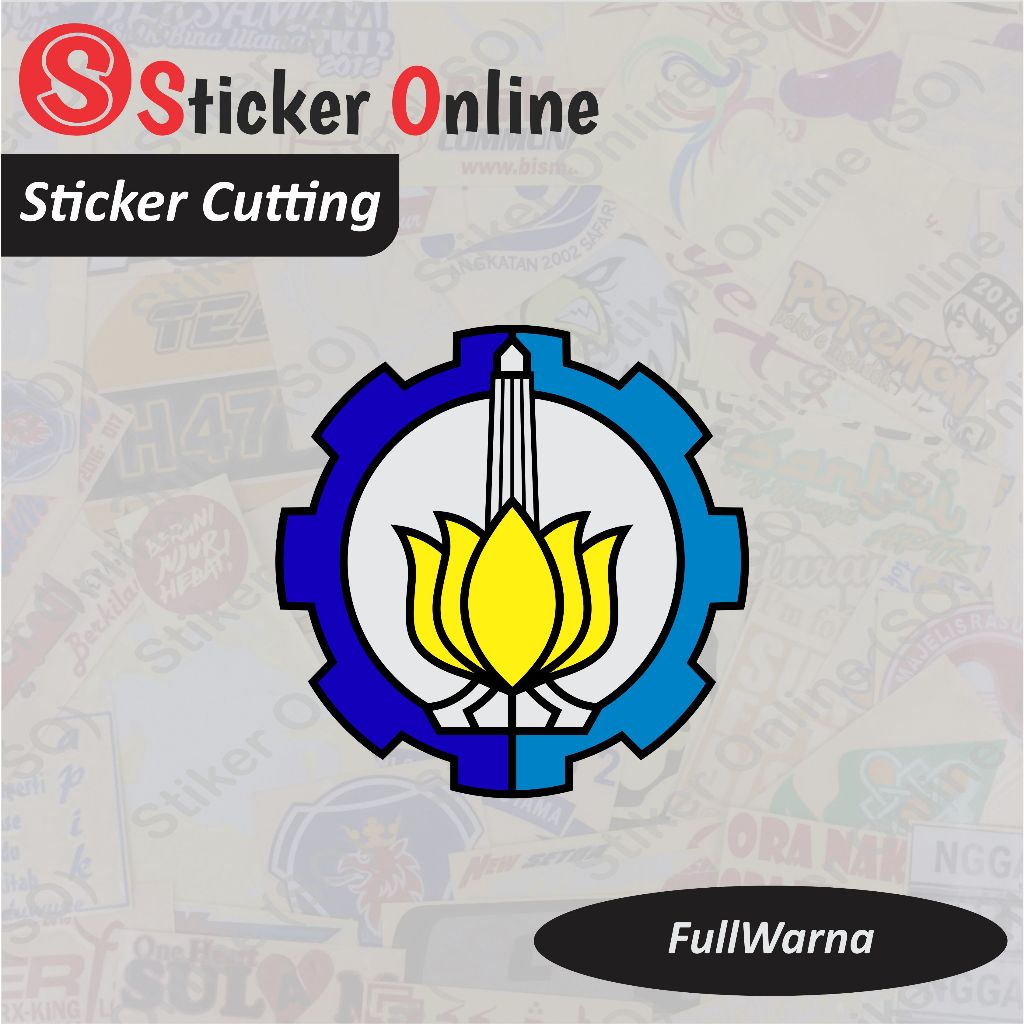 

Stiker Logo ITS Institut Teknologi Sepuluh Nopember | Sticker Cutting Logo ITS Motor Mobil