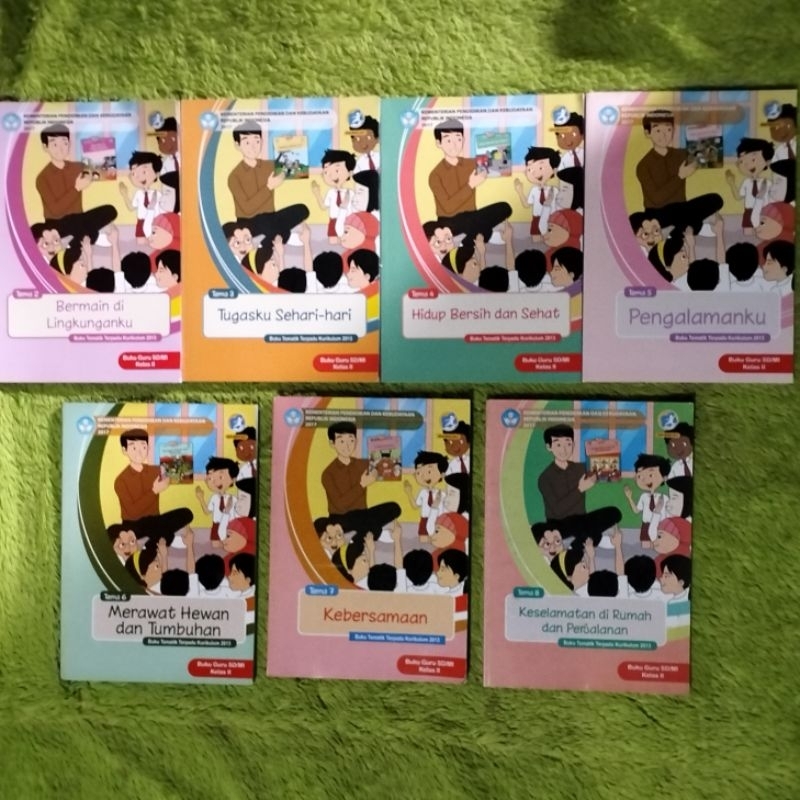 ORIGINAL BUKU GURU BUKU TEMATIK TERPADU KELAS 2 SD/MI KURIKULUM 2013 EDISI REVISI 2017 TEMA 2 3 4 5 