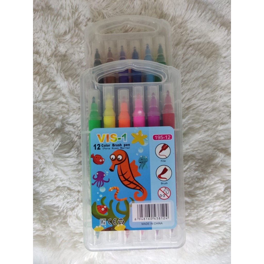 

BRUSH PEN VIS-1 195-12 (ISI12)