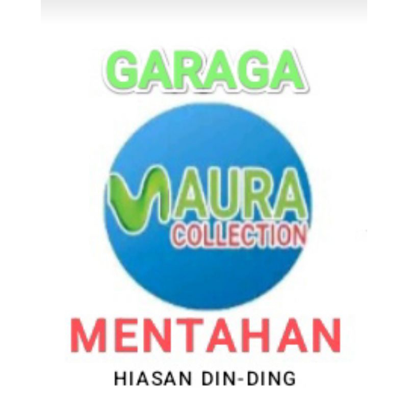 stiker dinding bahan/mentahan garaga
