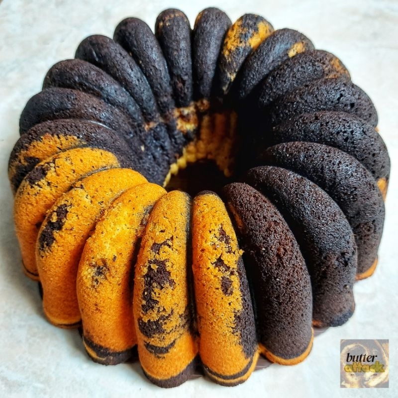 

[ — ] BROWNIES FUSION BUTTER CAKE | HOME MADE PREMIUM BROWNIES MARBLE CAKE