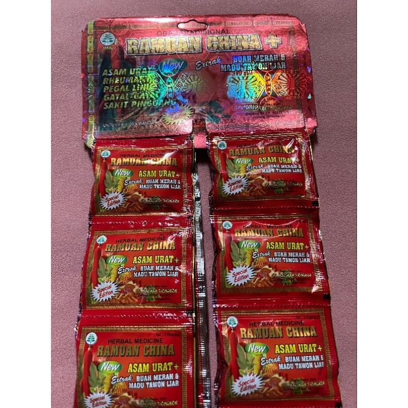 

[ GROSIR ] Ramuan china asam urat asli original