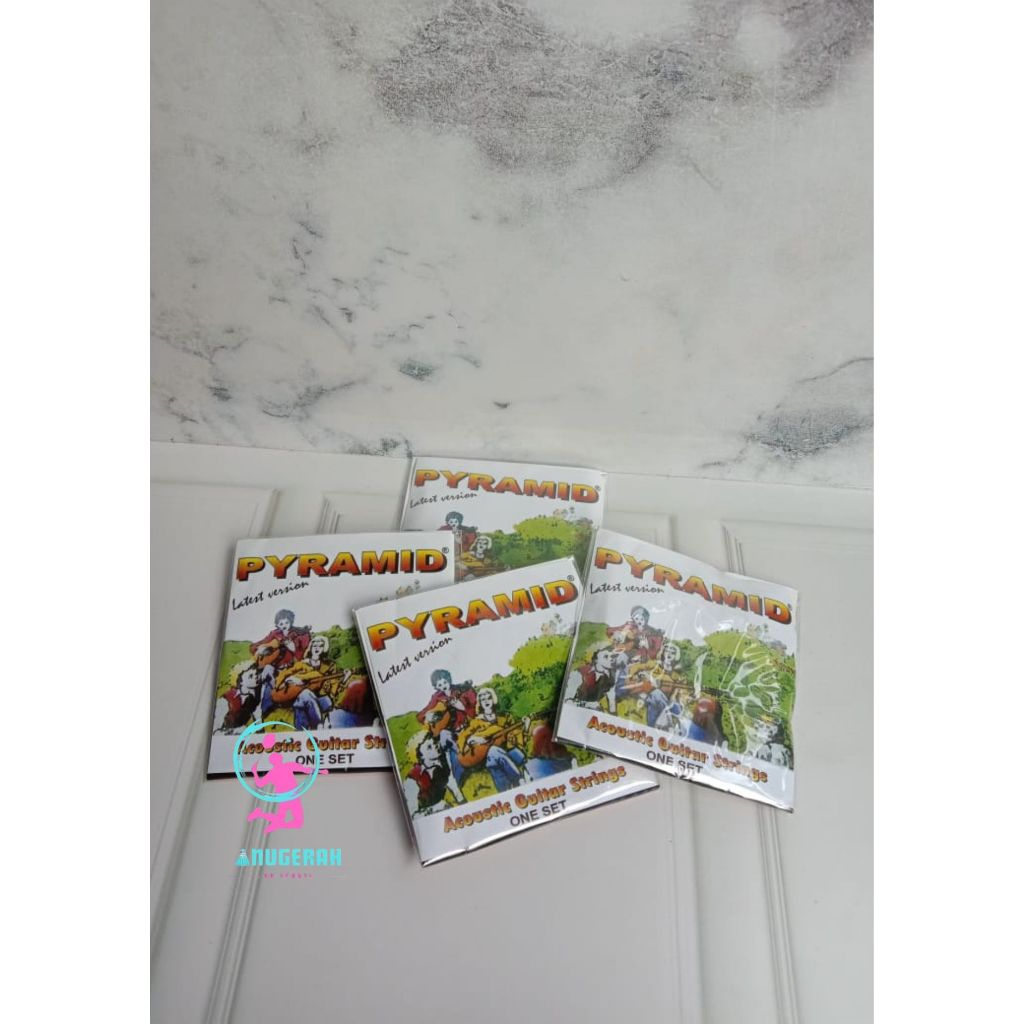Senar Gitar Pyramid String / 1 set senar gitar / Pyramid