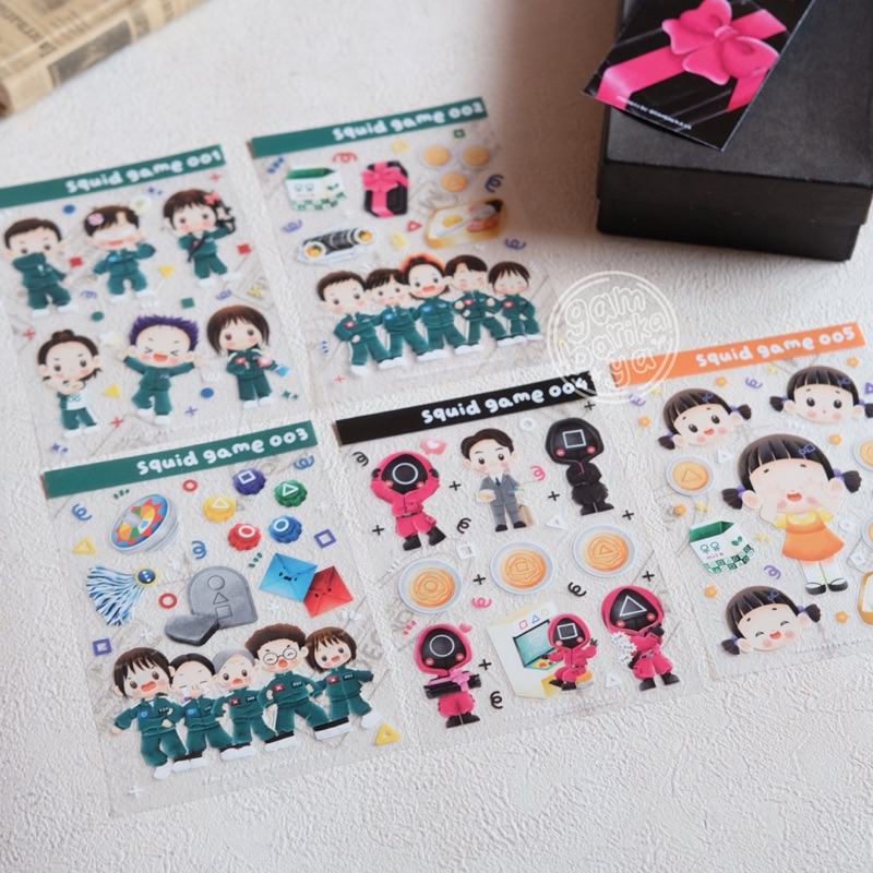 

sticker sheet squid game season 2