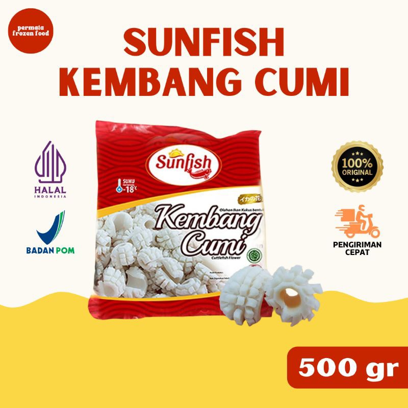 

SUNFISH Kembang Cumi 500 gr