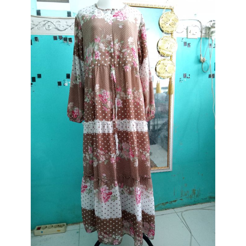 gamis bunga sakura