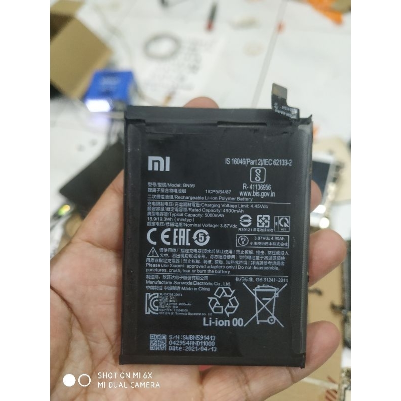 Batrei Ori Copotan Xiaomi Note 10,Note 10s