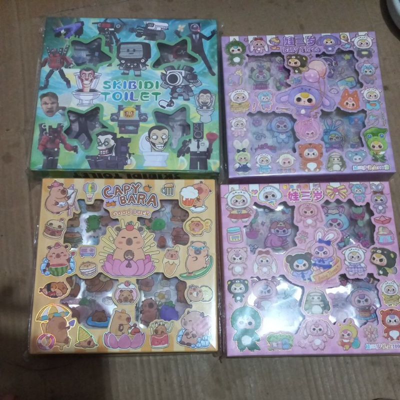 

Mainan Anak Stiker 1 kotak isi 100 pcs