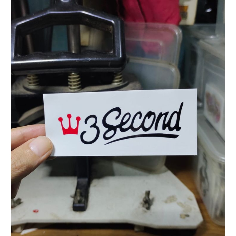 

stiker 3 second sticker cutting murah berkualitas