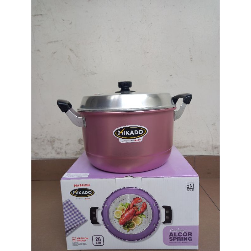 Maspion Aluminium Mikado - Dandang Alcor 26 cm