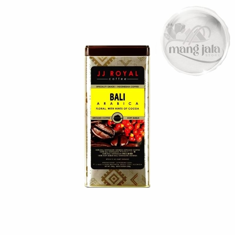 

JJ Royal Bali Arabica Ground Tin Kopi [200 gr]