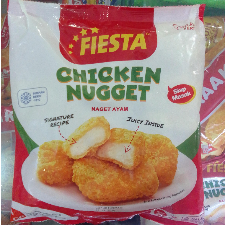

Fiesta Chicken Nugget 400 gr