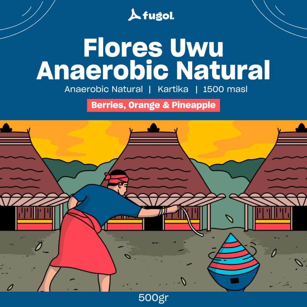 

Biji Kopi Arabika FLORES UWU ANAEROBIC NATURAL (500 gram) Specialty Arabica Coffee