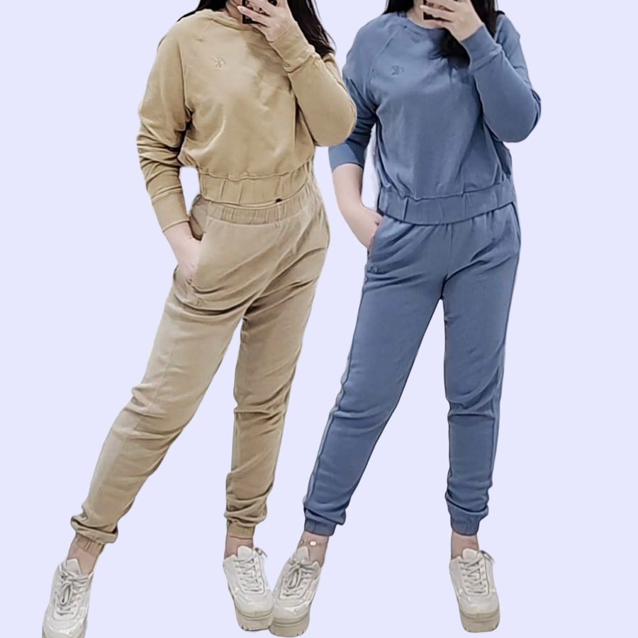 CELANA JOGGER & SWEATSHIRT WANITA CKS37