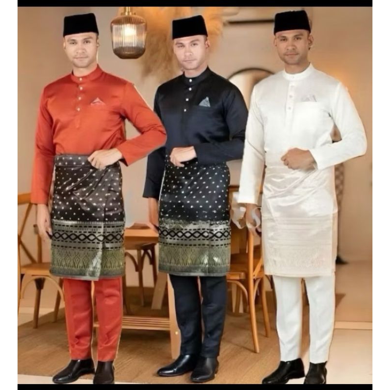 setelan kurung melayu pria